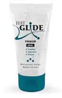 Анальная смазка с гиалуроновой кислотой и пантенолом Just Glide Premium Anal 50 мл (веганская)