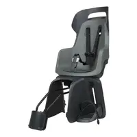 Детское велокресло Bobike GO Frames RS Reclining System - rear bicycle seat for frame Macaron grey