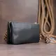 Вместительный клатч на два отделения женский ST Leather 19246 Черный