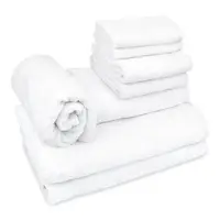 Салфетка махровая 500г/м2 белая 30Х50см 20/2