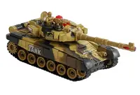 Танк на радиоуправлении Tank, аккумулятор 4.8 V подсветка, звуковые эффекты, USB. Camouflage (156861)
