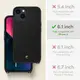 Чехол Spigen для iPhone 13 - Cyrill, Classic Charm, с ремешком, Черный (ACS03186)