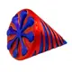 Игрушка подвижная 3D "Конус спиральный" 35г 7*5см (микс)