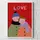 Постер в рамці Love 15×21 см, A5