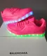 Кроссовки светящиеся женские Pink TX02