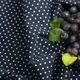 Ткань плательно сорочечная Горошек т/синяя рубашечная ткань хлопок