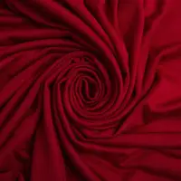Ткань трикотаж вискоза Валенсия вишня