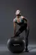 М'яч для фітнесу (фітбол) Power System PS-4011 Ø55 cm PRO Gymball Black