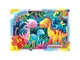 Пазлы G-Toys Веселые динозавры XR02 35 деталей