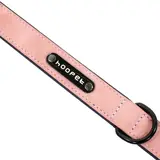 Ошейник для собак Hoopet W033 Pink XL двухслойный