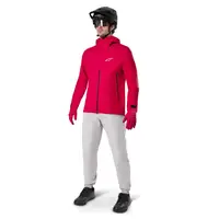 Куртка дождевик Alpinestars A-DURA ELITE RAIN JACKET RED FLUO, L