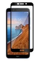 Защитное стекло Lion для Xiaomi Redmi 7A 3D Perfect Protection Full Glue, Black