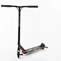 Самокат трюковый Best Scooter HIC-система, пеги, алюминиевый диск и дека, принт. Firework (105677)