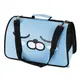 Сумка переноска для кошек и собак 53x30x18 см CosmoPet CP-08 (L) Blue