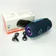 Bluetooth-колонка TG657 с RGB подсветкой 1500 mAh, музыкальные столбики для улицы. Цвет: синий