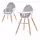 Стульчик для кормления KinderKraft Fini Grey