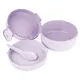 Ланч-бокс из пшеничной шелухи Эко 13*7.5см TD01266 (violet)