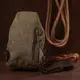 Функциональная мужская сумка через плечо Vintage 20386 Зеленый