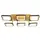 Люстра LED Sunlight Y1107/6 белая\черная