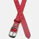 Женский кожаный ремень Borsa Leather CV1ZK-008c-red