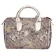 Сумка бочонок Barrel Variety of flowers 28x18x17 см (SB_14M125_WH)