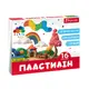 Пластилин 1 Вересня Classic 540676 16 цветов 320 г