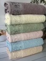 Mame Listik 70х140см., 6 шт/уп. махрові рушники. Бавовна. Туреччина