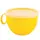 Чашка с крышкой Stenson 168006-yellow 500 мл желтая