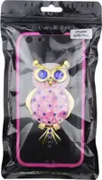 Чехол-накладка TOTO TPU Case Decorative Stones IPhone 6 Plus/6S Plus Owl Pink