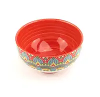 Салатник круглий Astera Arabesco Amber A0450-DE-144-B4 14 см оранжевий
