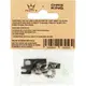 Колпачки для ниппелей Peaty's x Chris King Tubeless Valves Accessory Kit, Black