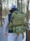 Рюкзак тактический с подсумками Eagle M12 55 литр Green Olive (8144)