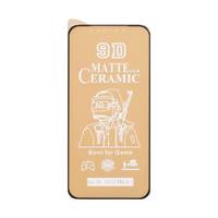 Защитное гибкое матовое стекло Ceramic Matte 3D Full Glue для iPhone 12 / 12 Pro