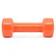 Гантель виниловая PowerPlay 4125 Achilles Orange, 2*1 кг