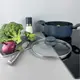 Кастрюля с крышкой VINZER Stone Induction Line VZ-50445 2.5 л  20 см синяя