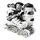 Ролики Scale Sports. White (размер 38-41) 1932601125-L
