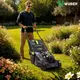 Газонокосилка аккумуляторная Wuber  + 2 аккумулятора 6Ач 42л (Польша)