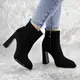 Ботильоны женские Fashion Yakky 2207 39 размер 25 см Черный