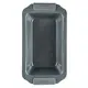 Форма для выпечки хлеба прямоугольная Vinzer Dolci Line 50784 6.5х17х30.5 см черная