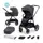 Универсальная коляска 2 в 1 Kinderkraft Nea Deep Grey KSNEA000DGR2000