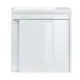 063050W SMALL Тумба 50 з умивальником, білий глянець (1 сорт)