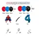 Набор воздушных шаров "Spider-Man", украшение для дня рождения мальчика