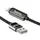 Кабель HOCO Lightning Line charging data cable with display U137 |1.2m, 2.4A/12W|