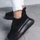 Кроссовки женские зимние Fashion Saint 3522 41 размер 25,5 см Черный