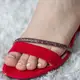 Женские босоножки Fashion Jazzy 2791 39 размер 25 см Красный