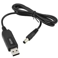 Кабель конвертер для Wi-Fi роутера с 5V на 9V от USB (Power Bank)