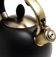 Чайник со свистком Kamille KM-0852 2.7 л черный