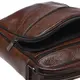 Мужская кожаная сумка через плечо Borsa Leather K18490-brown