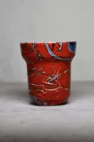 Чаша для кальяна Space&Solaris Hookah Bowl - “Ironman” (красно-голубая)