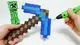 3D Ручка PEN-5 Minecraft с LCD-дисплеем + Пластик и Трафареты!